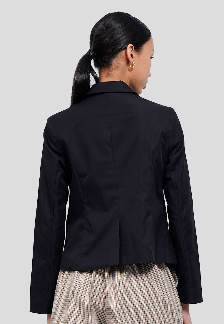 Regular Stretch Long Sleeve Blazer