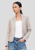 Regular Stretch Long Sleeve Blazer