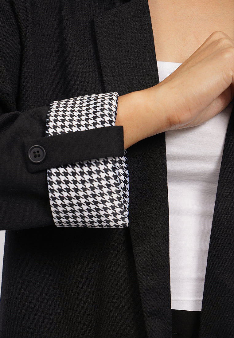 Regular Fit Roll Up Sleeve Blazer