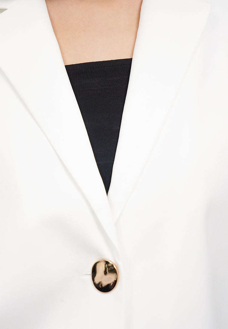 Oversized Short Sleeve Blazer