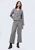 Button Down Tweed Blazer