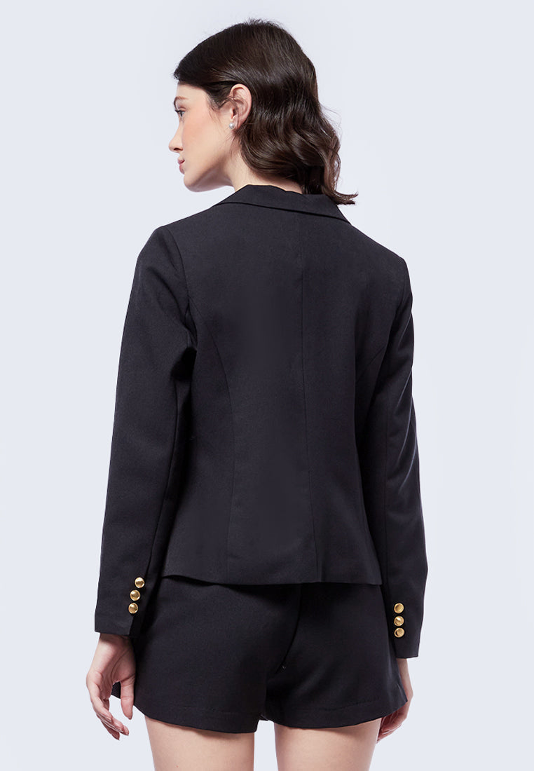 Regular Fit Double Pocket Blazer