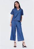 Elasticated Denim Culottes