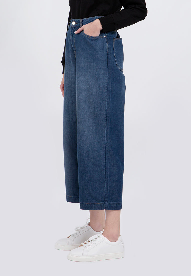 denim cullotes