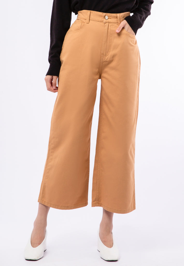 Regular Fit Culotte Pants