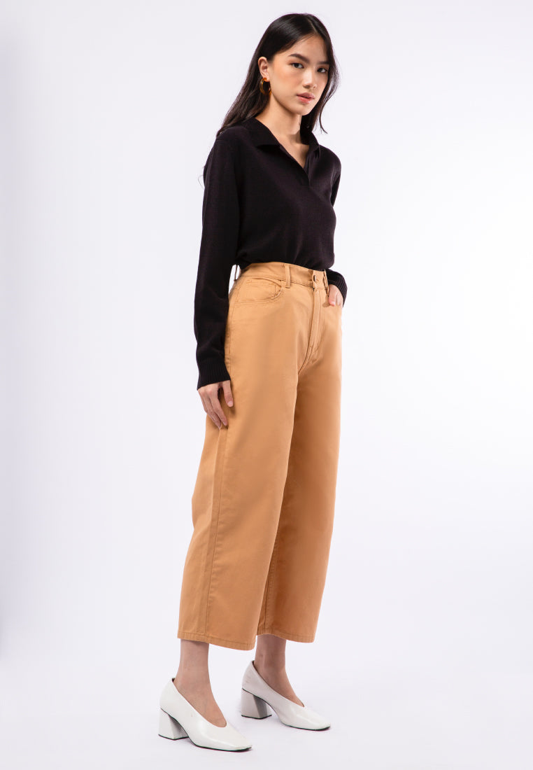 Regular Fit Culotte Pants