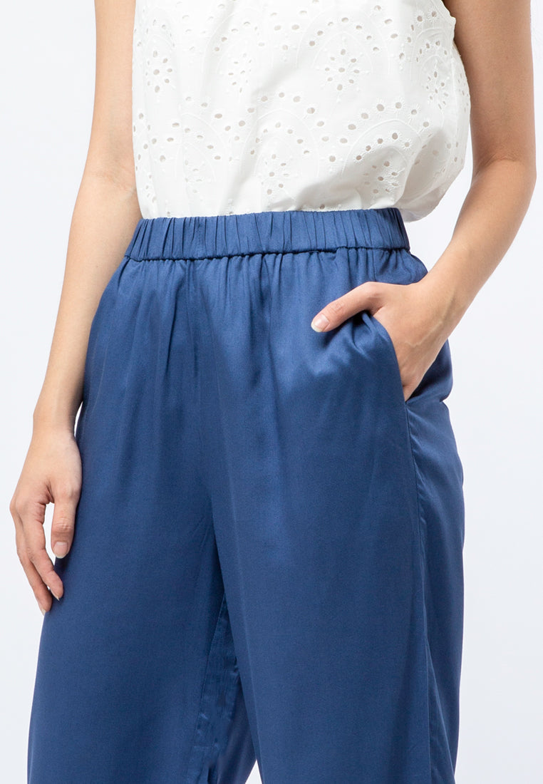 Elisticated Cullotte Pants