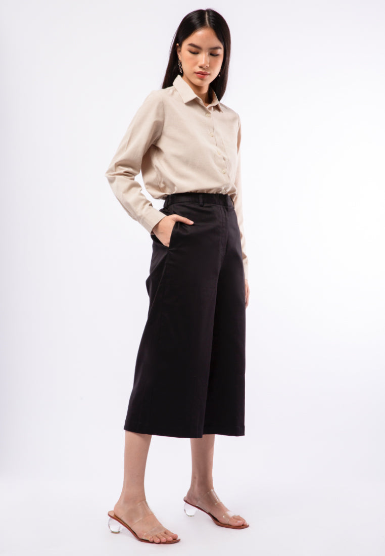 Straight Fit Culotte