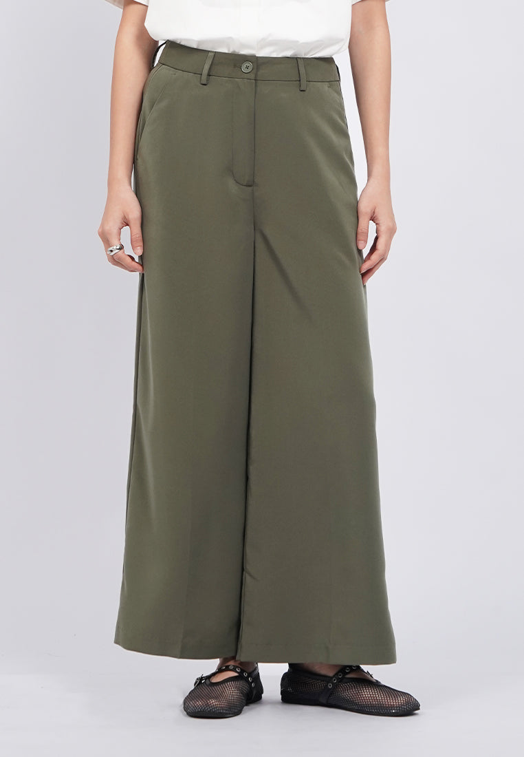 Regular Fit Culotte Pants
