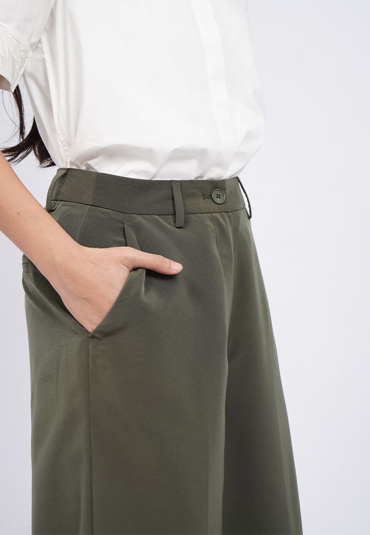 Regular Fit Culotte Pants