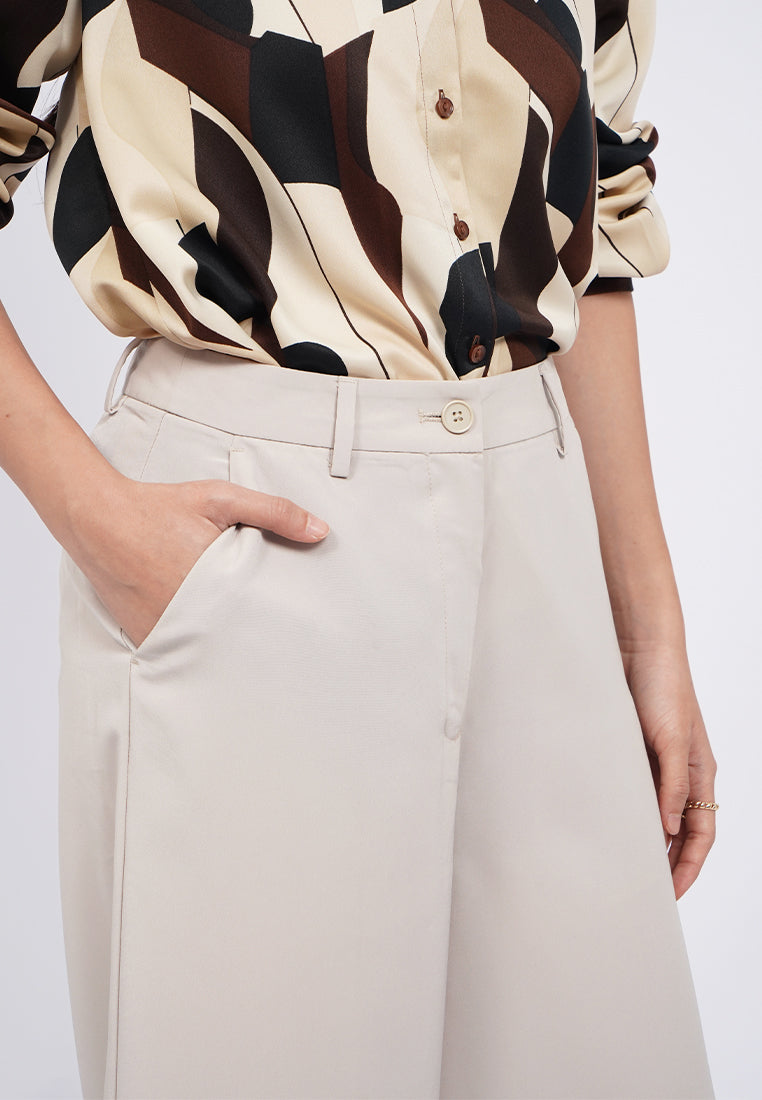 Regular Fit Culotte Pants