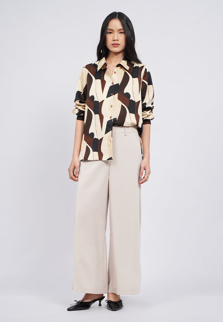 Regular Fit Culotte Pants