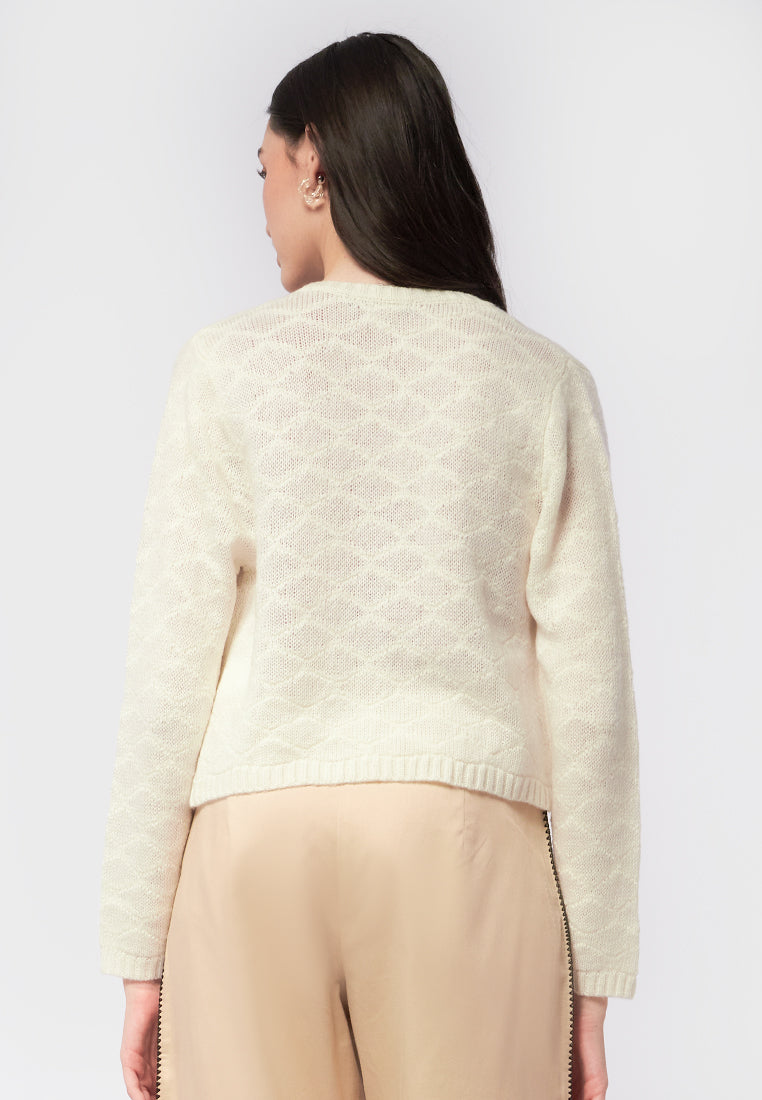 Long Sleeve Printed Cardigan