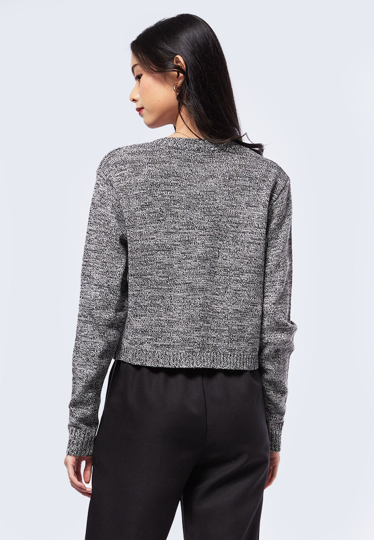 Long Sleeve Sweetheart Collar Top