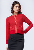 Button Up Knit Cardigan