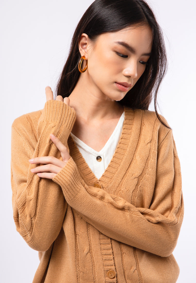 Long Sleeve Loose Cardigan