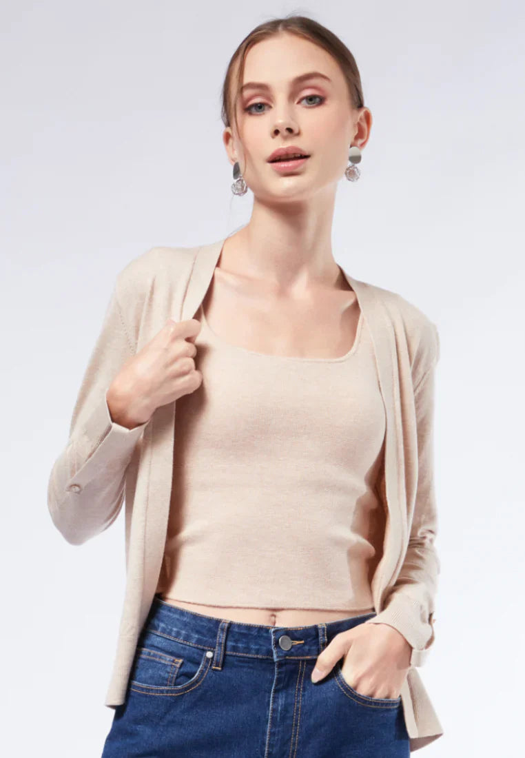 Long Sleeve Soft Touch Cardigan