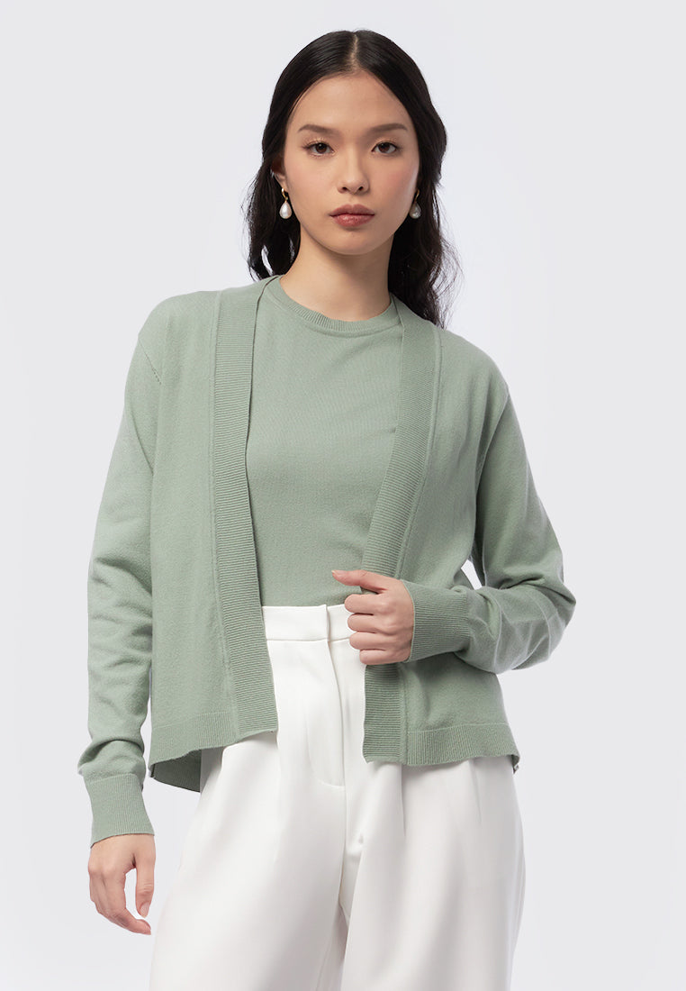 Long Sleeve Knit Cardigan