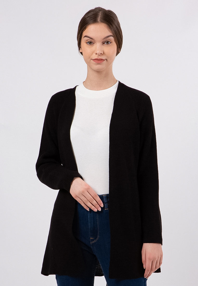 Long Sleeves Belted Cardigan