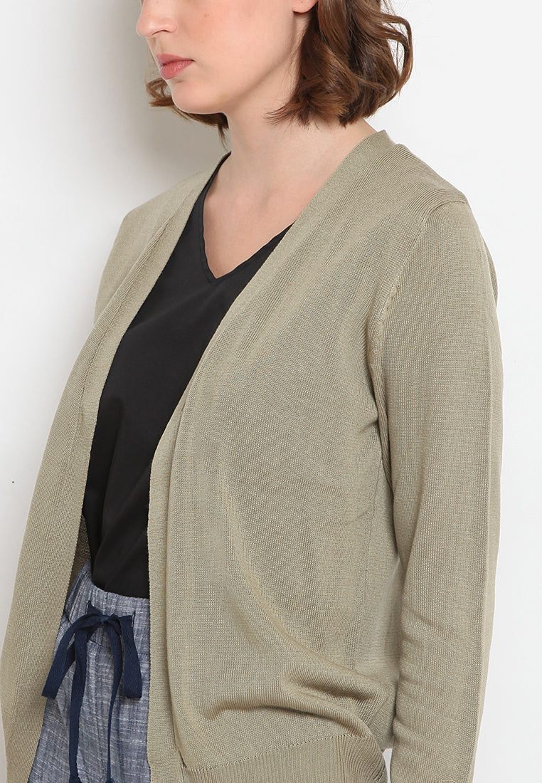 3/4 sleeves cardigan