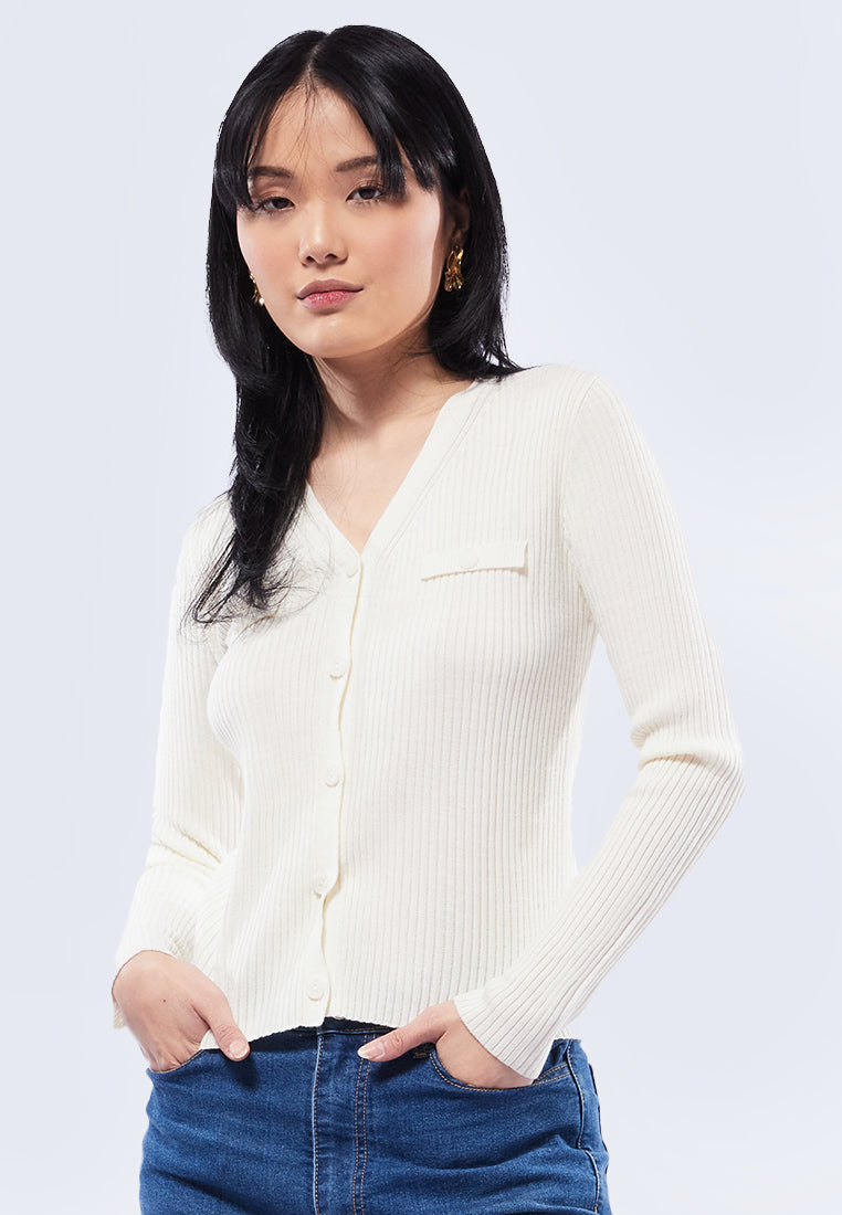 Long Sleeve Knit Top