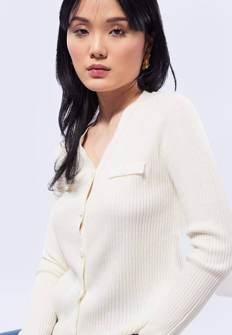 Long Sleeve Knit Top