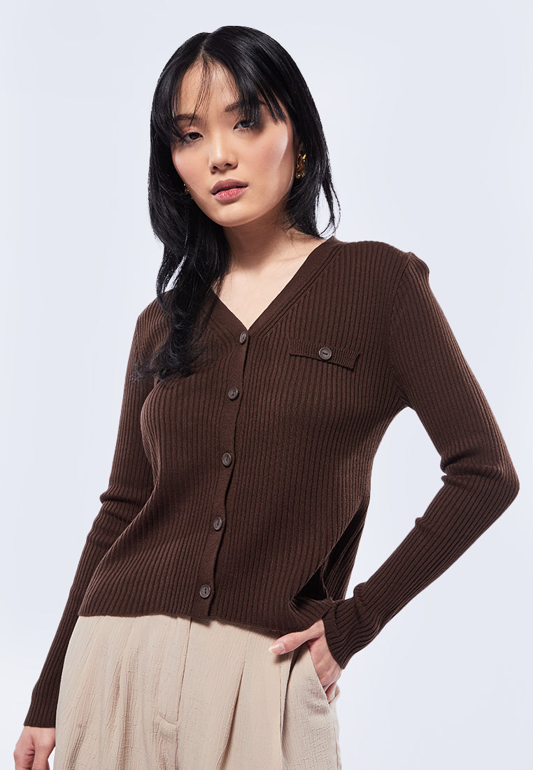Long Sleeve Knit Top