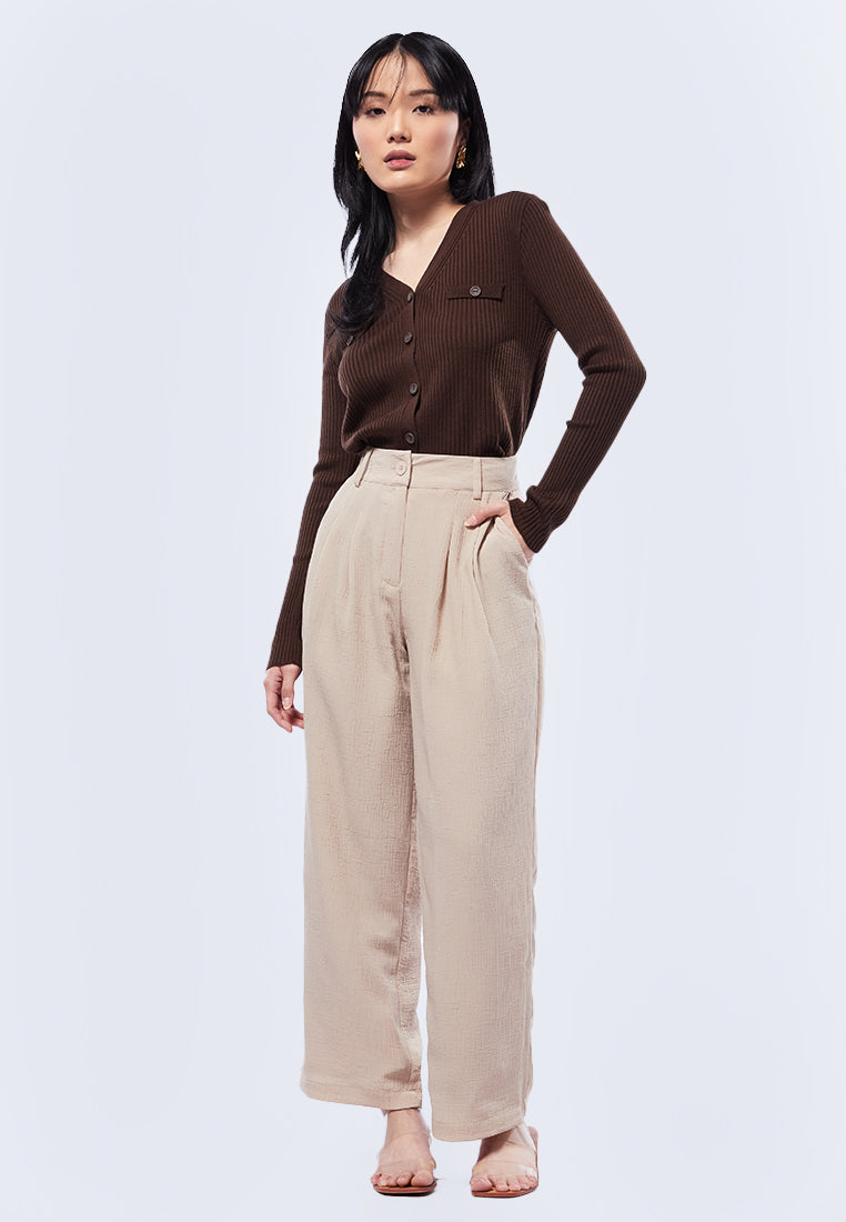 Long Sleeve Knit Top
