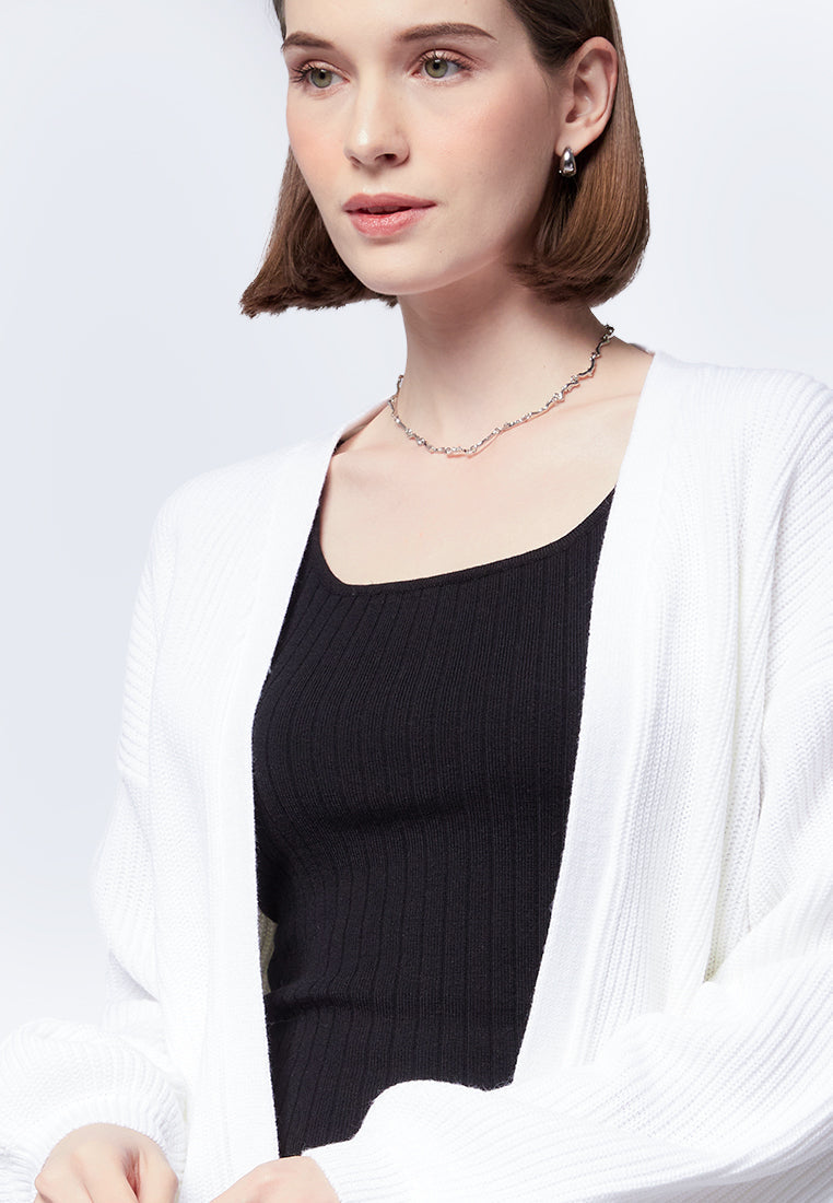 Chunky Textured Cardigan