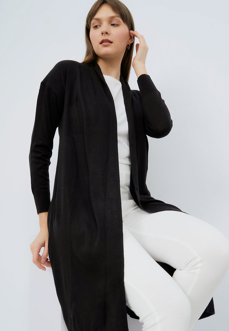 Knitted Long Cardigan