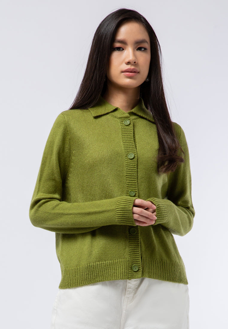 Regular Fit Knit Cardigan