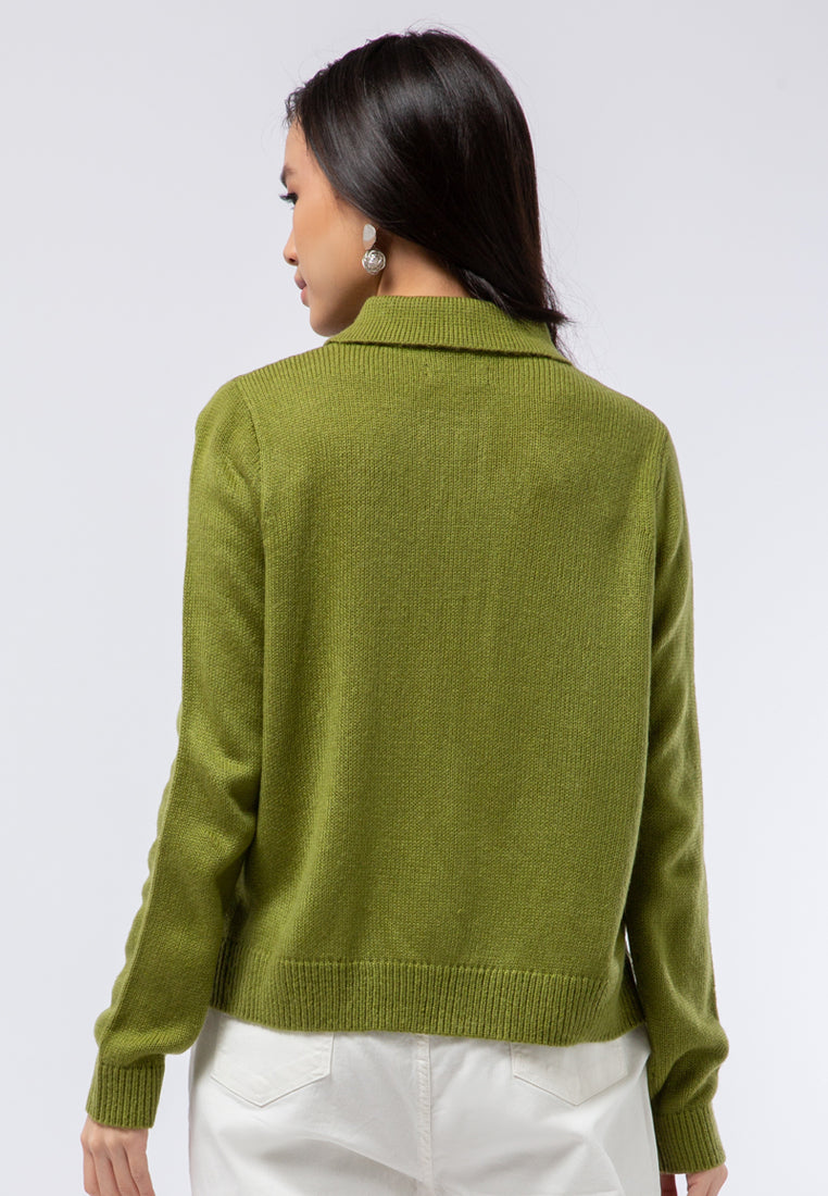 Regular Fit Knit Cardigan