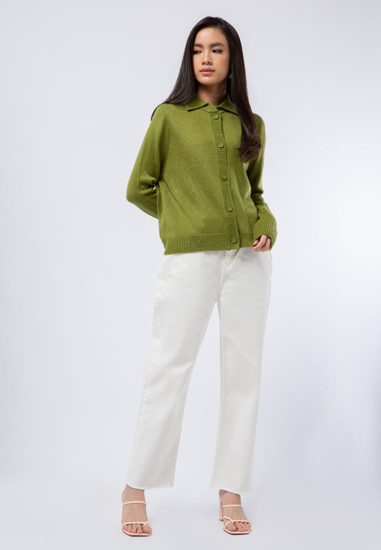 Regular Fit Knit Cardigan