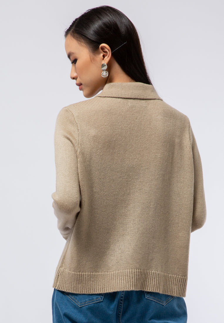 Regular Fit Knit Cardigan