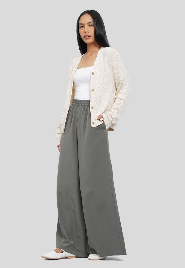 Oversized Textured Cardigan