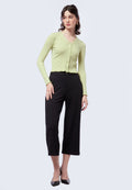 Lettuce Hem Long Sleeve Rib Top