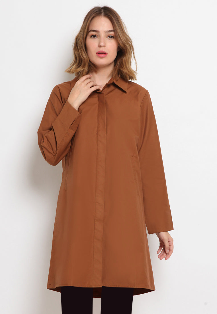 Cotton Shirt Coat