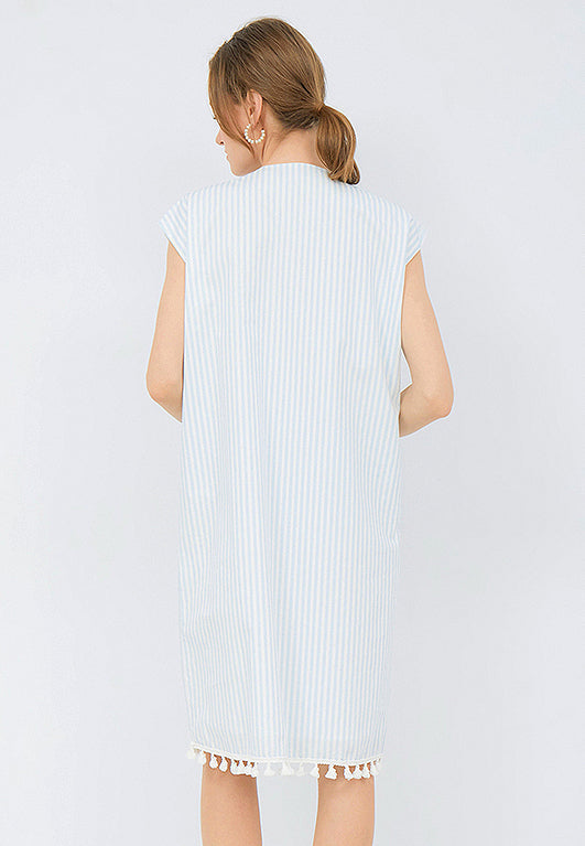 Short Kaftan with Tassel Details