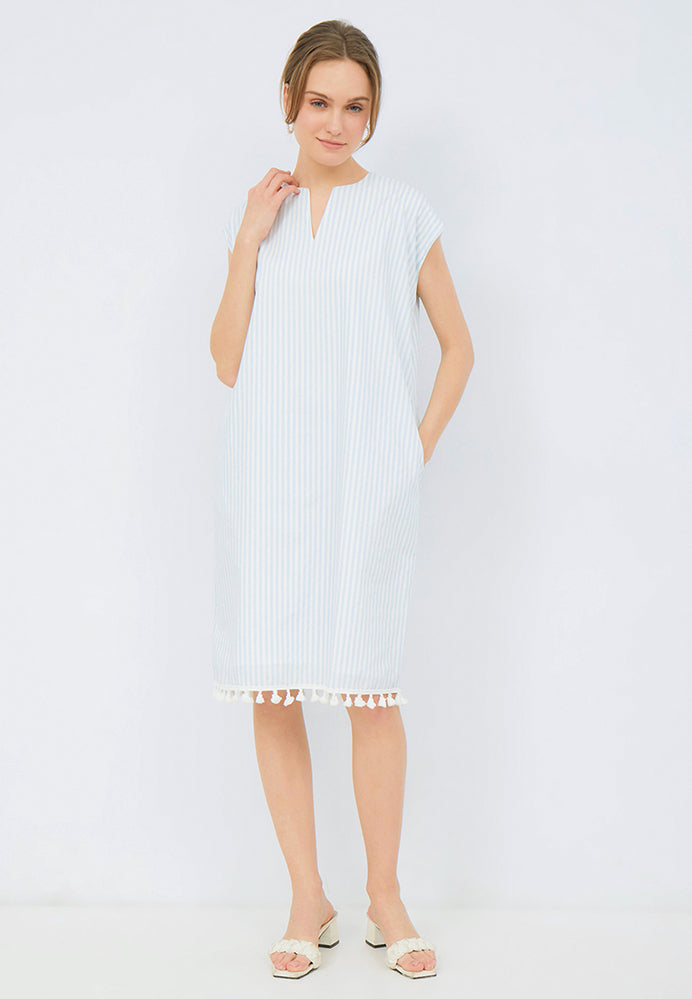 Short Kaftan with Tassel Details