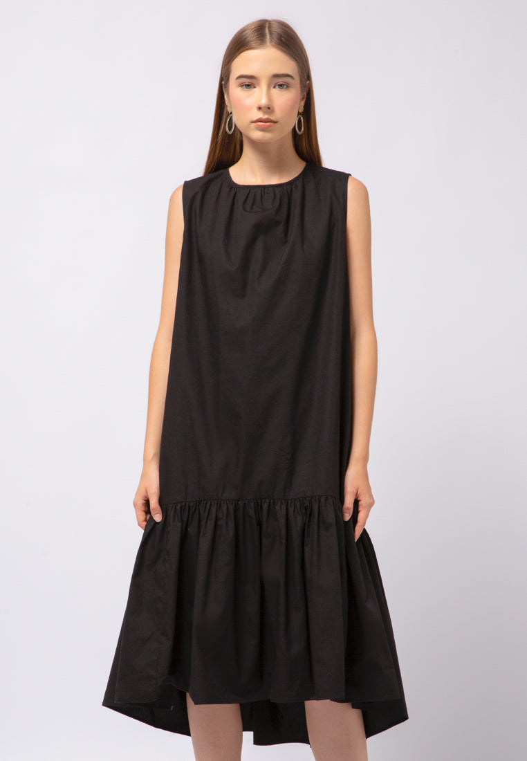 Round Neck Sleeveless Dress