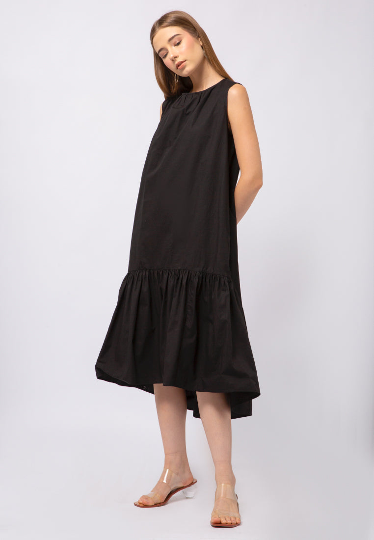 Round Neck Sleeveless Dress