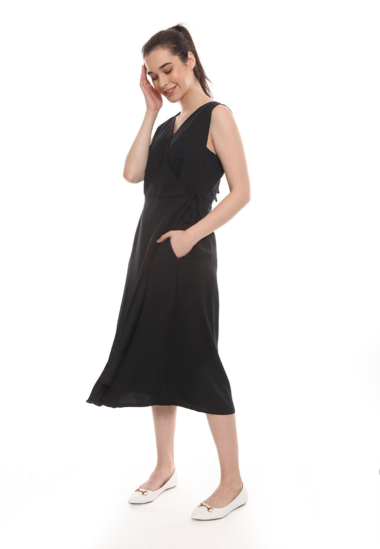 Midi Wrap Dress
