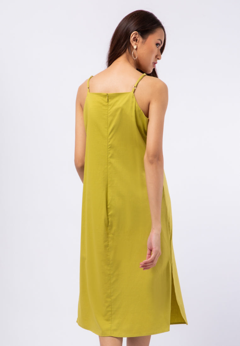 Square Neck Slip Dress