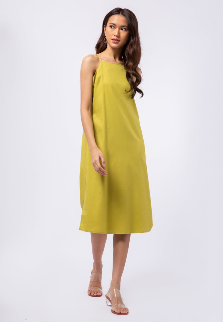 Square Neck Slip Dress