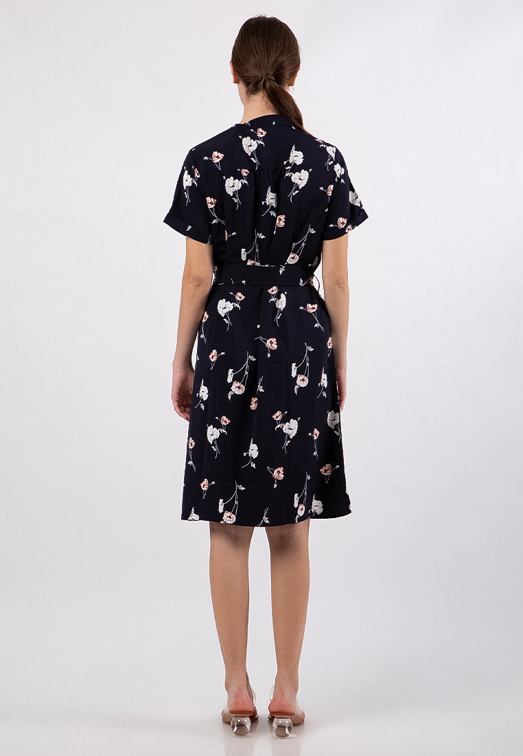 Printed Shirt dress