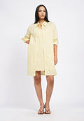 Long Sleeve Layered Stripes Dress