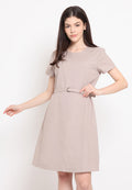 Belted Mini Dress