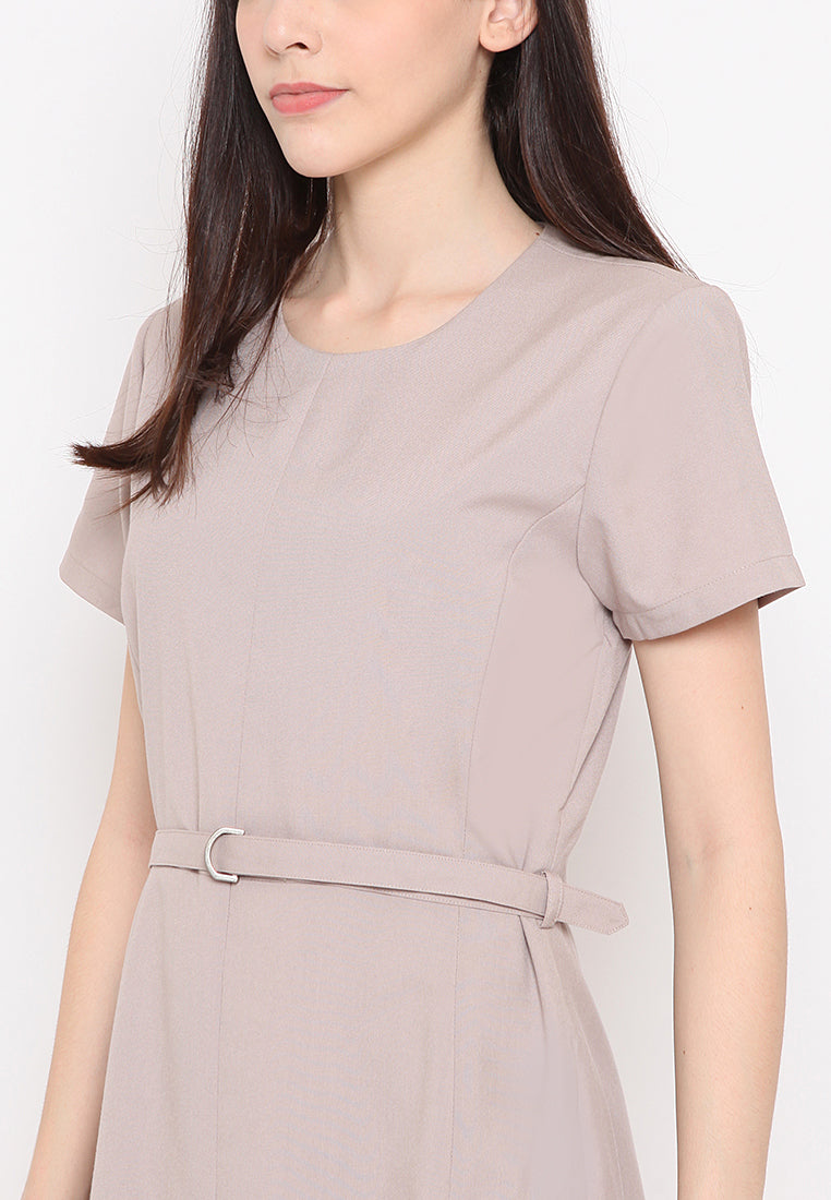 Belted Mini Dress