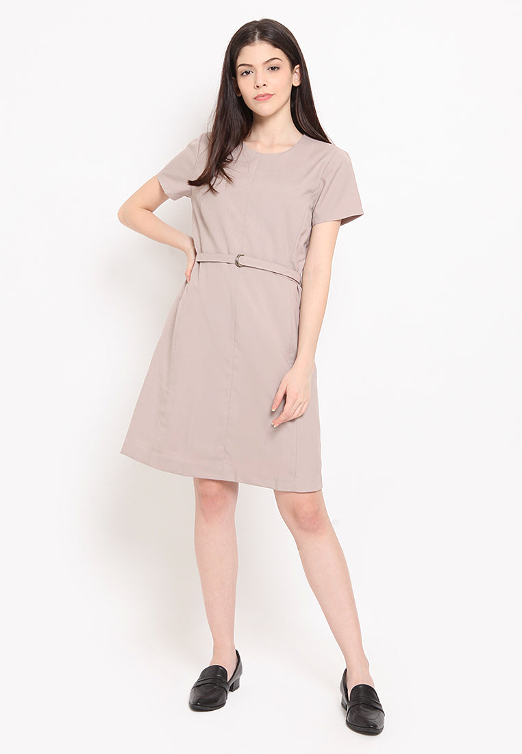Belted Mini Dress