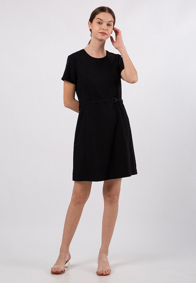 Short Sleeves Mini Dress